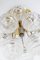 Plafón Sputnik alemán de cristal de Murano bolas y latón de Doria, años 60, Imagen 5