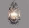 Florentine Crystal and Wrought Iron Lantern from BF Art, Italy, Image 2