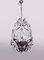 Florentine Crystal and Wrought Iron Lantern from BF Art, Italy 6