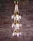 Enamel Brass Chandelier, 1950s, Italy, Image 2