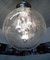 Deutsche Big Ball Deckenlampe aus Murano Glas & Chrom, 1967 3
