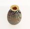Schillernde ovale Kunstglas Vase mit Lippe von Craig Zweifel, 2003 3