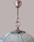 Lámpara de araña O4 Zero Quattro de cristal de Murano y cromo, años 70, Imagen 4