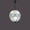 Italy O4 Zero Quattro Murano Glass & Chrome Chandelier, 1970s, Image 2