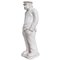 Art Deco White Craquelé Sculpture, Image 1