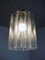 Italienische Tronchi Deckenlampe aus Murano Glas & Messing, 1960er 5