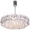 Large Chandelier in Crystal & Silver Plated from Lobmeyr / Bakalowits & Sons 1