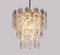 Cascade Chandelier in Faceted Crystal Prisms & Brass, 1960s, Germany 3