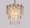 Cascade Chandelier in Faceted Crystal Prisms & Brass, 1960s, Germany, Image 3