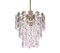 Cascade Chandelier in Faceted Crystal Prisms & Brass, 1960s, Germany 4