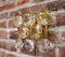 Wall Sconces in Crystal Glass & Gilt Brass from Palwa, 1960s, Germany, Set of 2, Image 3