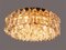 Lampadario grande ad incasso in cristallo ed ottone di Lobmeyr / Bakalowits & Sons, Immagine 2