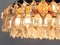 Large Flush Mount Chandelier in Crystal & Brass from Lobmeyr / Bakalowits & Sons, Image 5