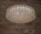 Deckenlampe aus goldenem Murano Glas & Messing, 1960er 3