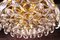 Bubble Ceiling Light in Crystal & Gilt Brass from Palwa, 1960s, Germany, Image 4