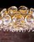 Bubble Ceiling Light in Crystal & Gilt Brass from Palwa, 1960s, Germany 6