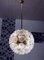 Dandelion Chandelier with Glass Flowers & Brass, 1960s, Germany, Image 2