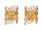 Bubble Wall Sconces in Swarovski Crystal and Gilt Brass from Palwa, 1970s, Germany, Set of 2, Image 4