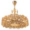 Bubble Chandelier in Swarovski Crystal & 24k Gilt Brass from Palwa, Germany, 1970s, Image 1