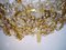 Bubble Chandelier in Swarovski Crystal & 24k Gilded Brass from Palwa, 1970s, Germany 4
