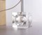 Murano Ice Glass Cube Table Light by Albano Poli / Poliarte, 1960s, Image 4
