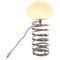 Large Spiral Table Lamp in Glass & Chrome by Ingo Maurer for Design M, 1965 1