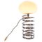 Large Spiral Table Lamp in Glass & Chrome by Ingo Maurer for Design M, 1965, Image 1