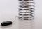 Spirale Table Lamp in Glass & Chrome by Ingo Maurer for Design M, 1965 5