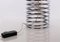 Spirale Table Lamp in Glass & Chrome by Ingo Maurer for Design M, 1965, Image 5