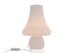 Huge Mushroom Table Lamp in White Murano Glass from De Majo, 1960s 10