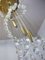 Large Spiral Cascade Chandelier in Crystal & Gilt Brass from Palwa, 1960s, Germany 4