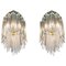 Wall Sconces in Crystal & Gilt Brass from Palwa, 1960s, Germany, Set of 2 1