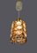 Lampadario piccolo Palwa in cristallo e ottone dorato, anni '60, Germania, Immagine 4