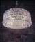 Lámpara de araña grande de cristal y plata de Lobmeyr / Bakalowits & Sons, Imagen 2