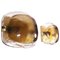 Wall Sconces in Amber Murano Glass & Brass from Kaiser Leuchten, 1960s, Germany, Set of 2, Image 1