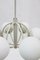 Molecular Satellite Chandelier with 6 White Glass Globes, 1960s, Germany 4