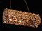 German Chandelier in Crystal & Gilt Brass by Christoph Palme for Palwa, 1960s, Image 8