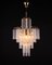 German Chandelier with Crystal Rods & Gilt Brass by Christoph Palme for Palwa, 1960s 5