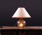 Lampada da tavolo in vetro di Murano ambrato e ottone di Peill & Putzler, Germania, anni '60, Immagine 5