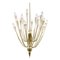 Austrian Monumental Sputnik Chandelier in Enamel & Brass from Kalmar, 1950s, Image 1