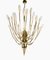 Austrian Monumental Sputnik Chandelier in Enamel & Brass from Kalmar, 1950s, Image 2