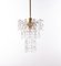 Italian Chandelier in Crystal & Brass by Gaetano Sciolari, 1960s 11