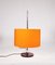 Verstellbare Tischlampen in Orange von Staff Leuchten, Germany, 1960er, 2er Set 3