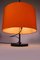 Lámparas de mesa ajustables en naranja de Staff Leuchten, Germany, años 60. Juego de 2, Imagen 4