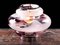 Italian Tulip Table Lamp in Violet Murano Glass & Chrome from Mazzega, 1970s 3