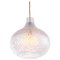 German Patmos Tulip Pendant Lamp in Crystal Glass from Peill & Putzler, 1960s 1