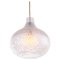 German Patmos Tulip Pendant Lamp in Crystal Glass from Peill & Putzler, 1960s, Image 1