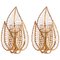 German Wall Sconces in Crystal & Gilt Brass from Palwa, 1960s, Set of 2, Image 1