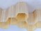 Molecular Honeycomb 11-Light Flush Mount & Wall Light in Fiberglass & Steel, 1950s 4
