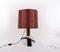 Table Lamp in Murano Glass & Brass from Temde, Switzerland, 1960s, Image 7